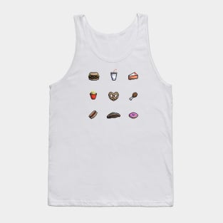 Pixel Food Tank Top